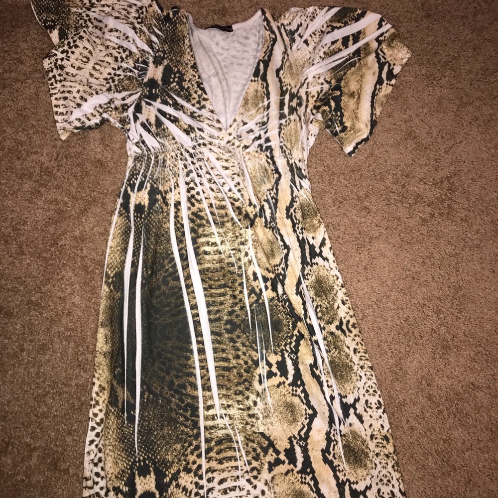 Printed dress